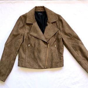 Faux Suede J.Crew Jacket - Size Small